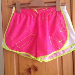 Nike Women's Vibrant Pink Athletic Shorts